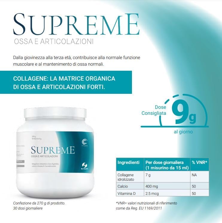 supreme collagene ossa e articolazione immagine